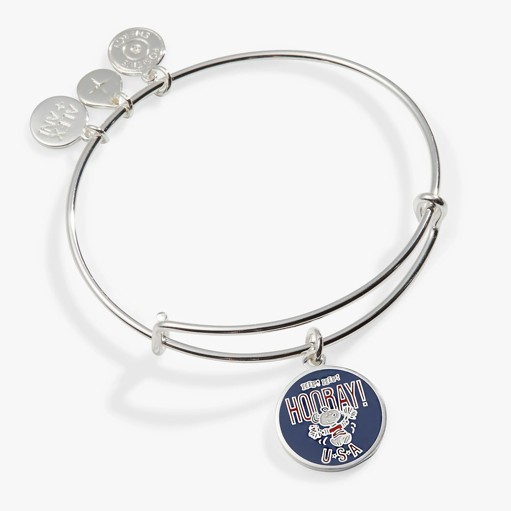 Peanuts Hip Hip Hooray USA Charm Bangle