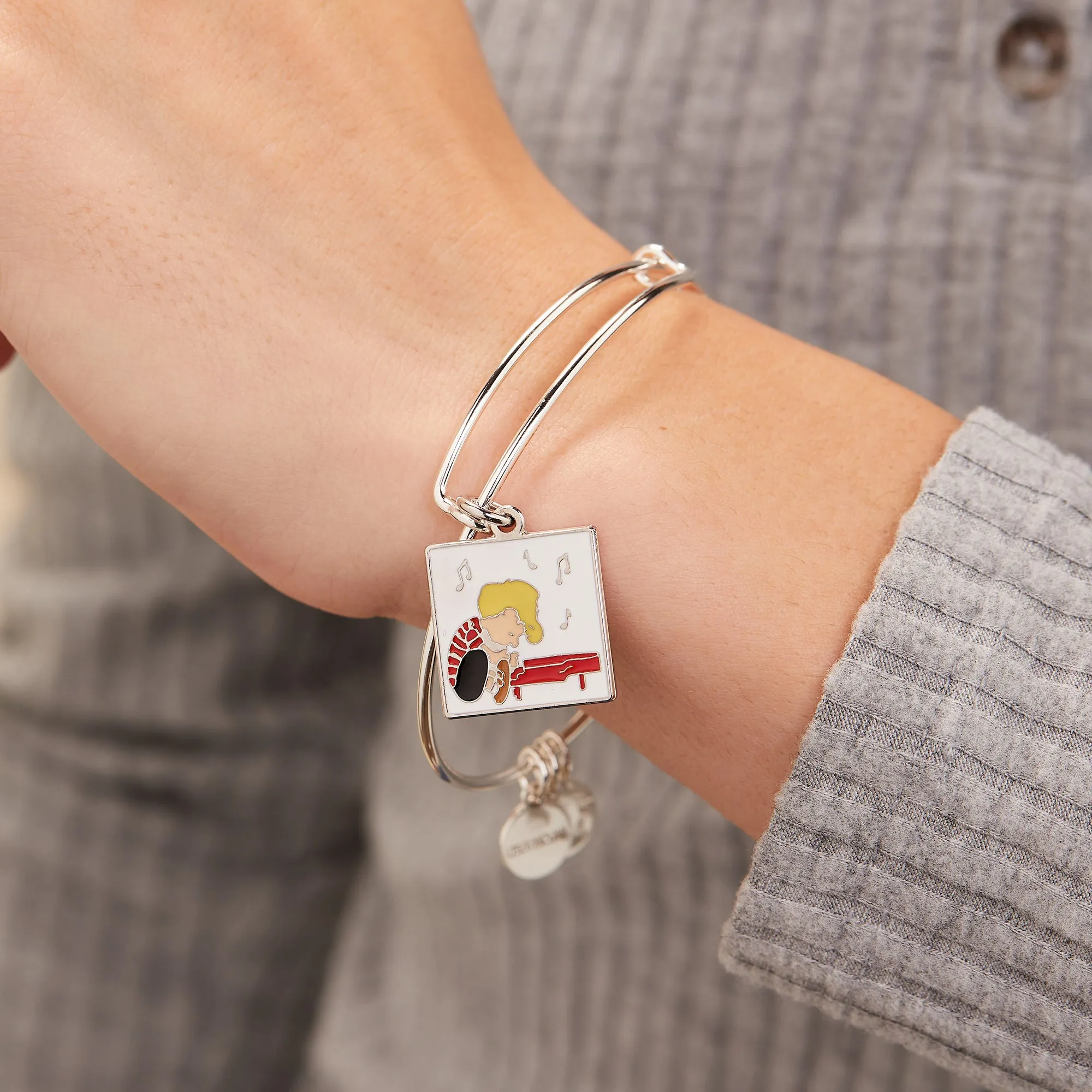 Peanuts Schroeder Charm Bangle