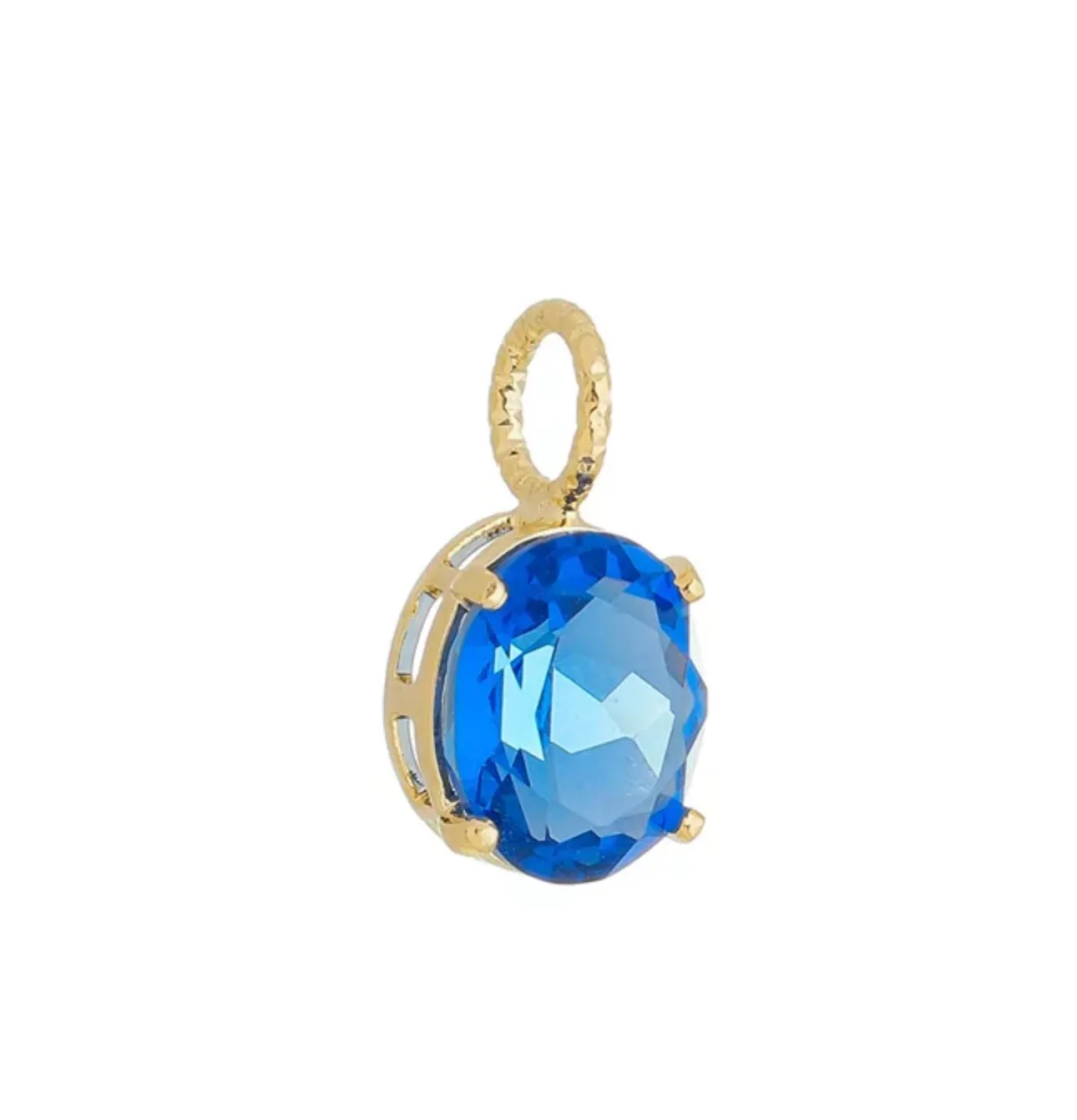 PENDANT OVAL CRYSTAL