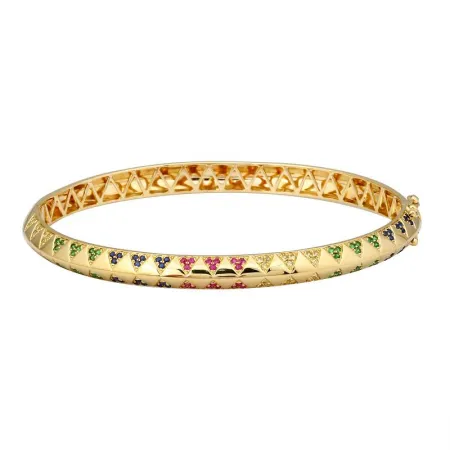 Pyramids Rainbow Bangle