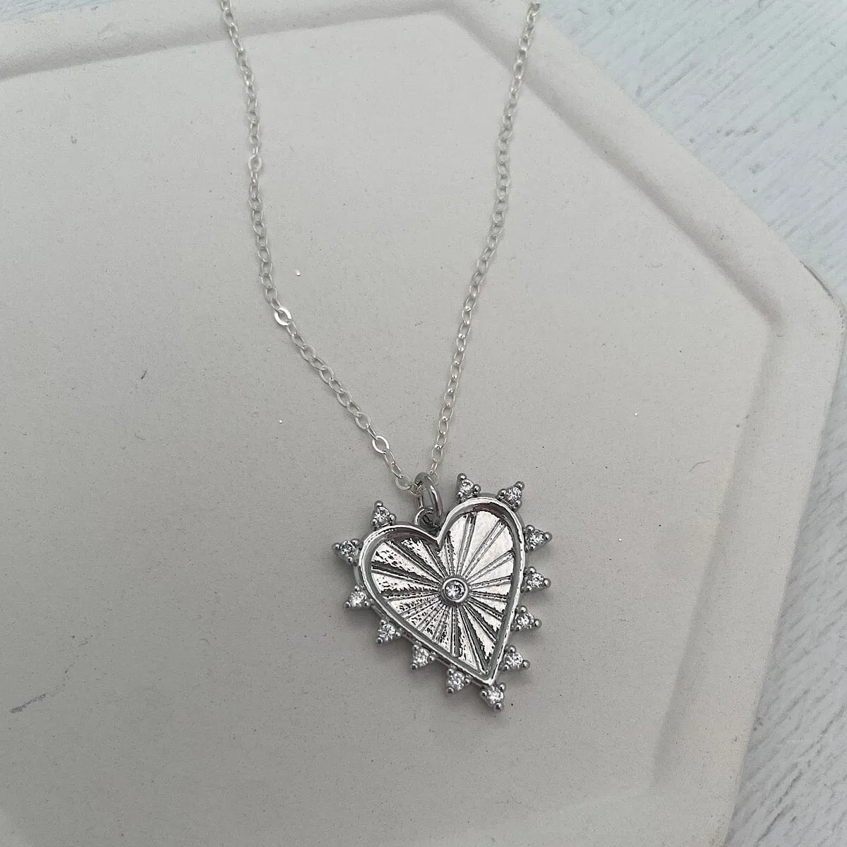 Radiant Heart Necklace