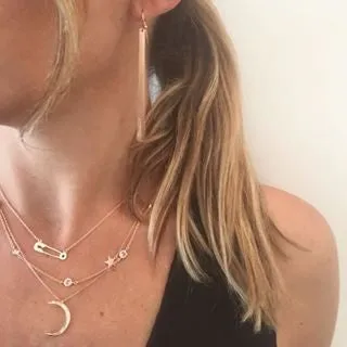 SAFETY PIN NECKLACE