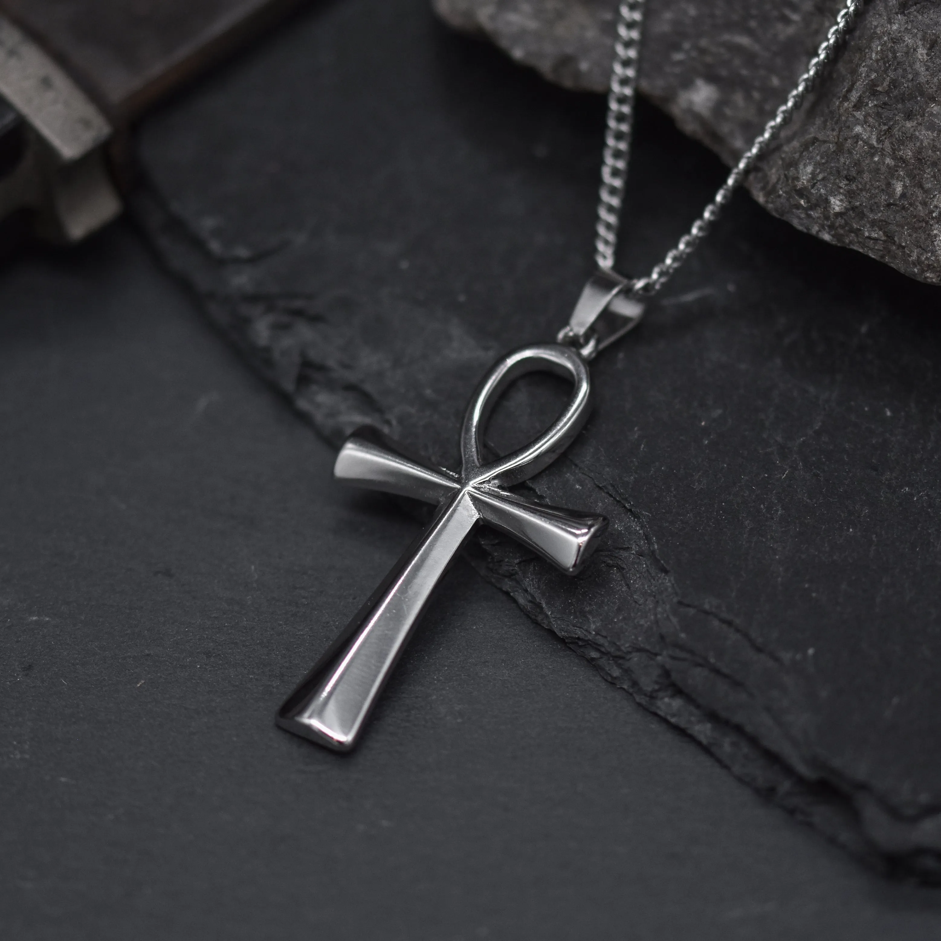 Silver Ankh Necklace