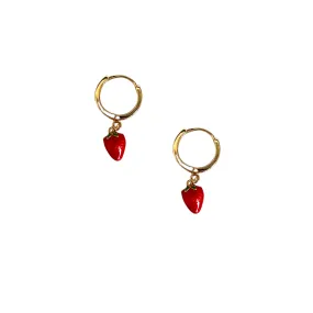 Strawberry earrings