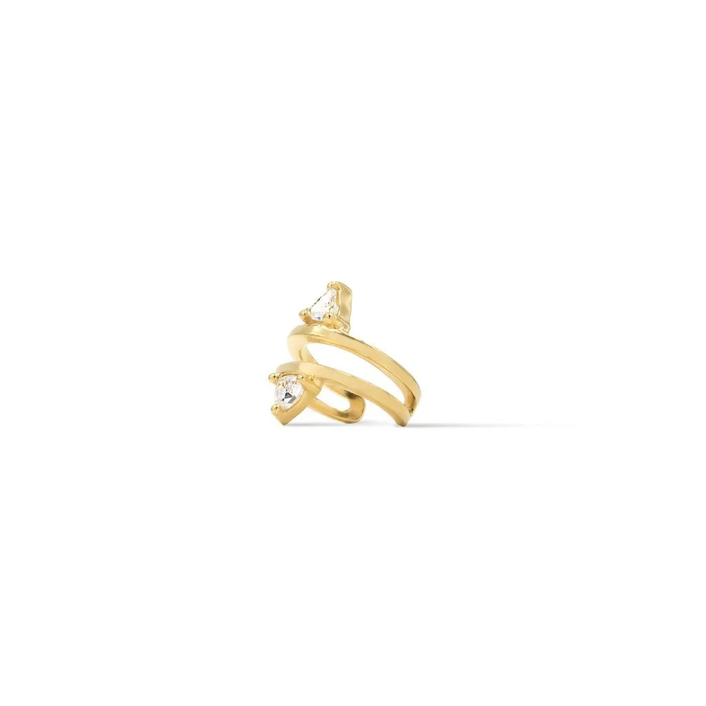 Theia - Vermeil & Sterling Silver Single Ear Cuff