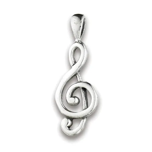 Treble Clef Pendant