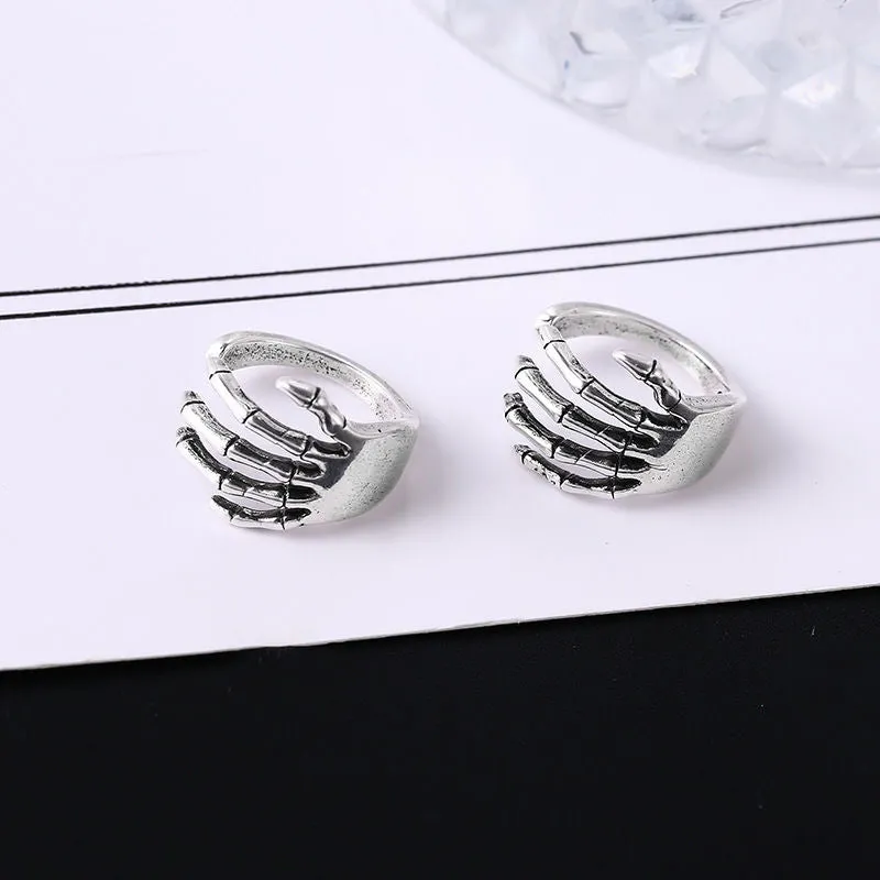 Trendy Ear Clips For Teen Girls: Scary Ear Clips For Minimalist Piercing & Bulk Valentines Earrings! LJH37