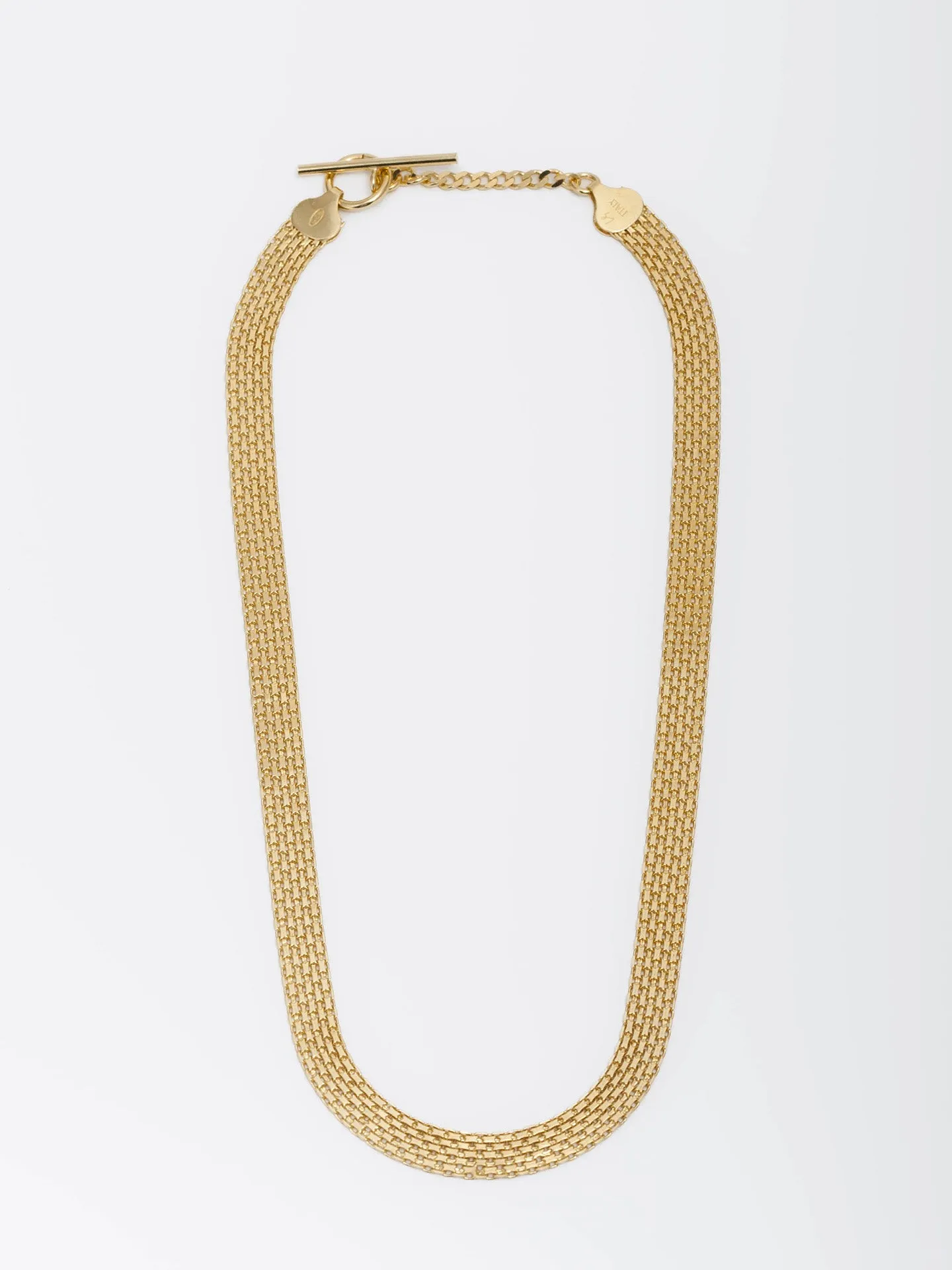 Vermeil Chainmail Necklace